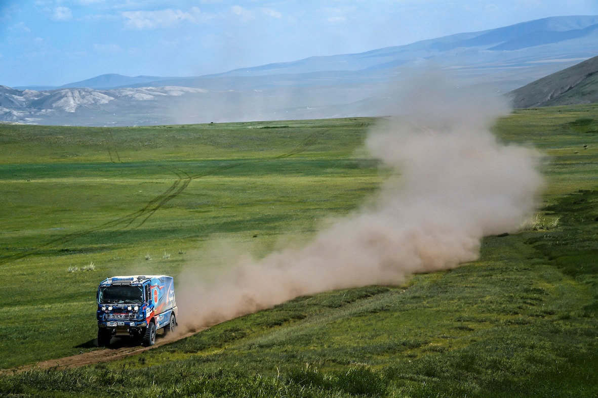 Silk Way rally 2021 – Parcours de 5 400 km 3 500 km de spéciales