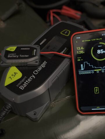 Chargeur et testeur de batterie - Pro User Énergie sous surveillance