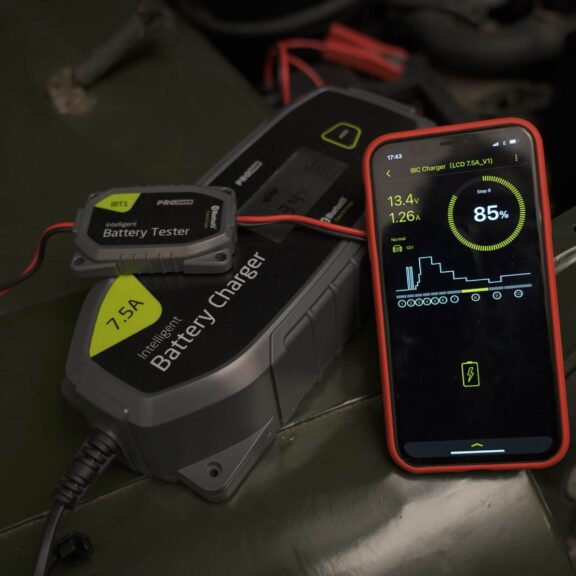 Chargeur et testeur de batterie - Pro User Énergie sous surveillance