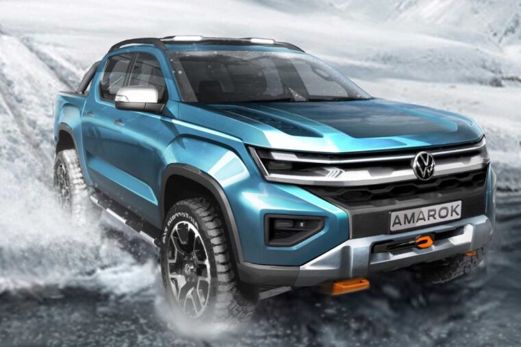 Volkswagen Le Pick Up Amarok 2021 Cousin du Ford Ranger