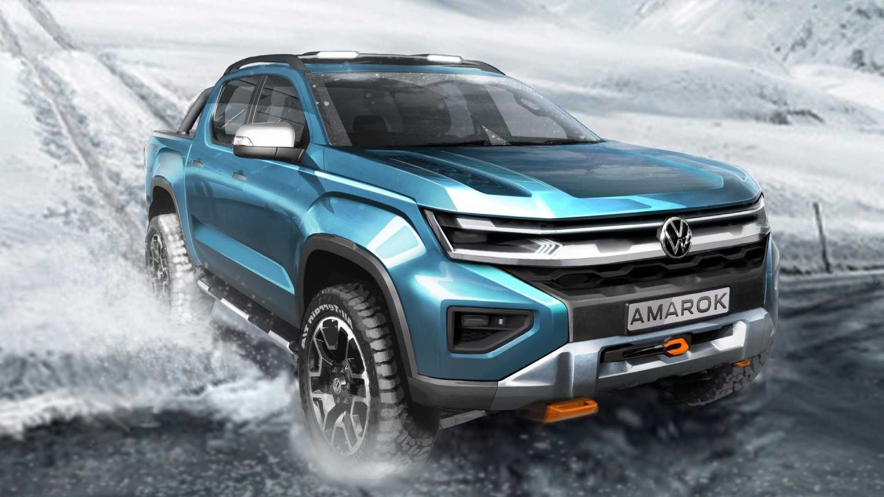 Volkswagen Le Pick Up Amarok 2021 Cousin du Ford Ranger