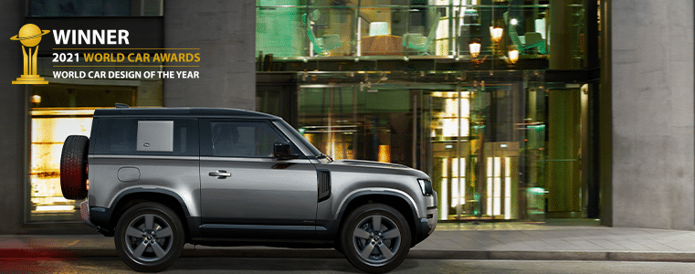 Le Nouveau Defender Car of the year Le Prix de design !