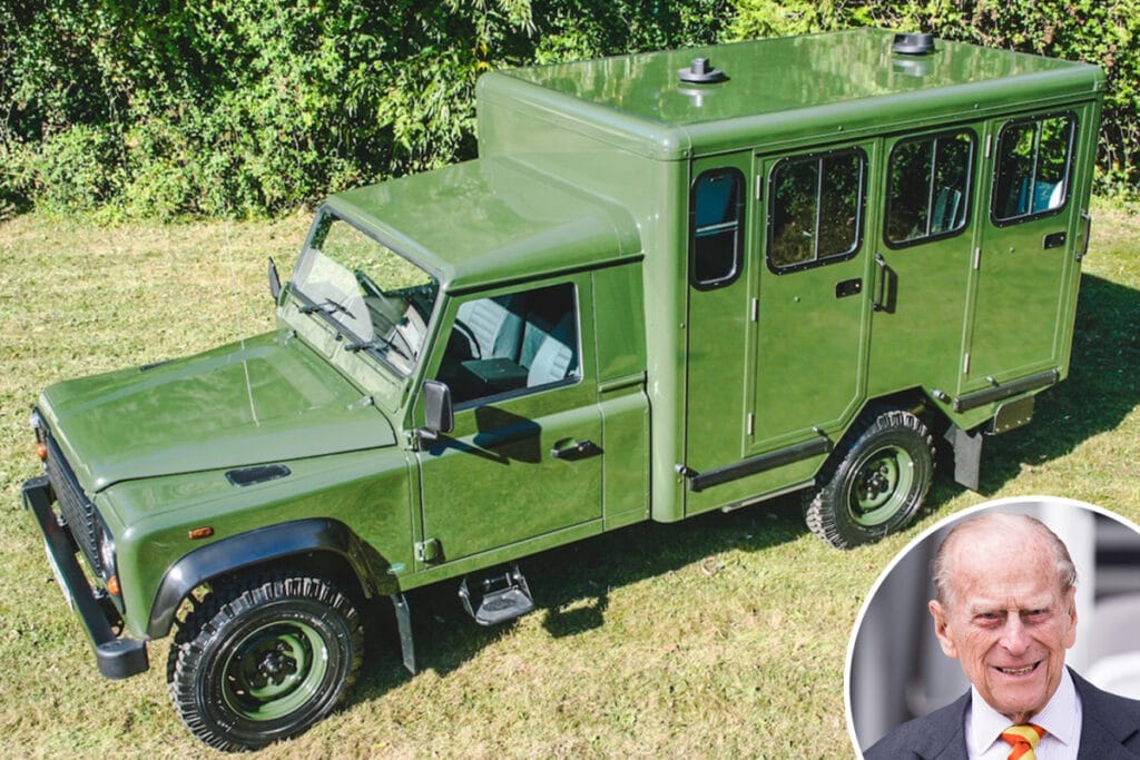 Land Rover passion Le Defender du Prince Philip
