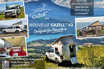 Camp’ Car Location Gazell“ Rent a Gazell“ V3