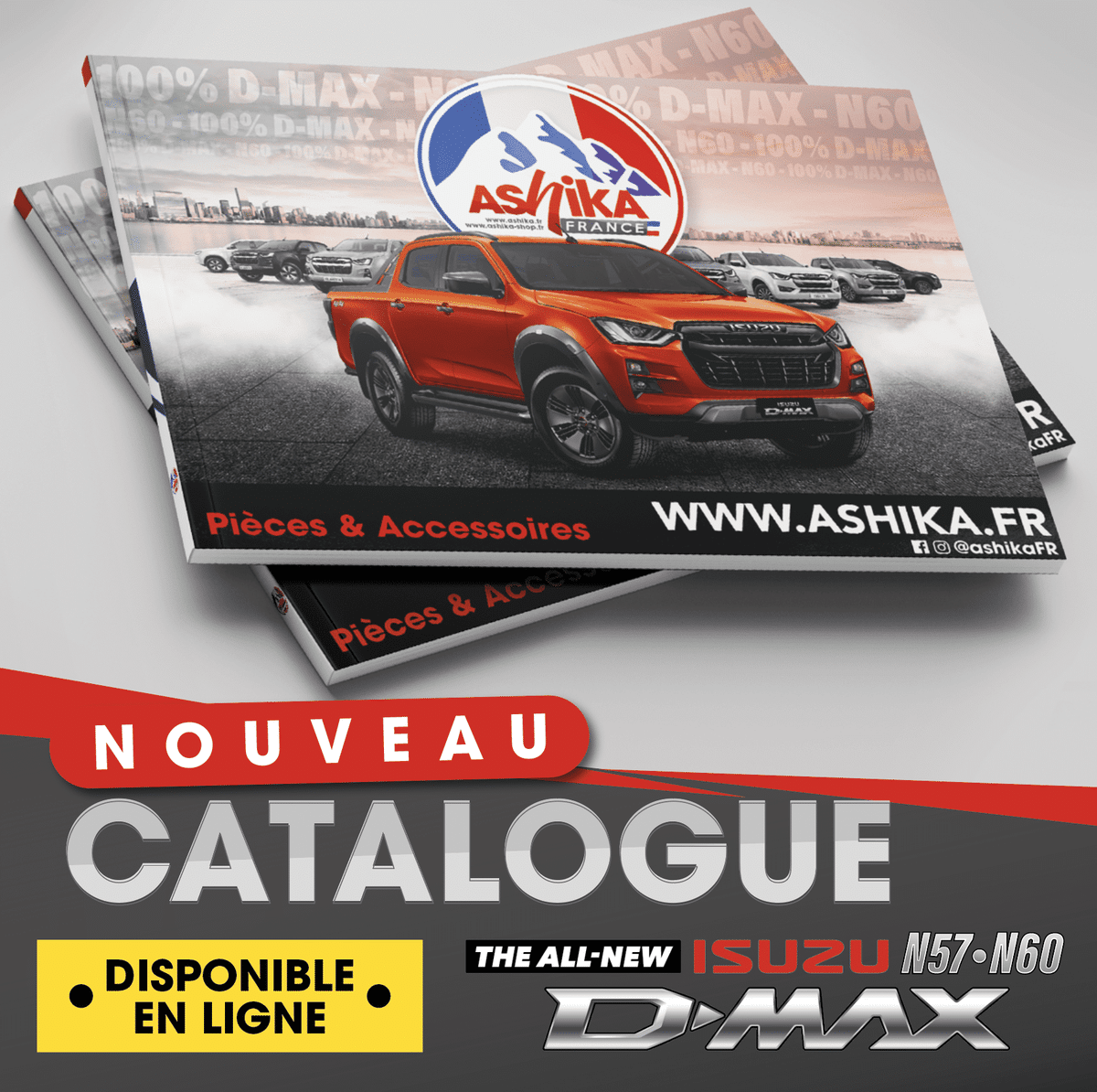 Ashika Tout pour le D-Max Isuzu