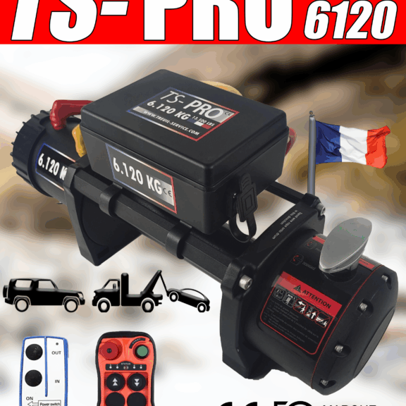 Treuil Service la gamme TS-Pro Au service des amateurs d’off road hard
