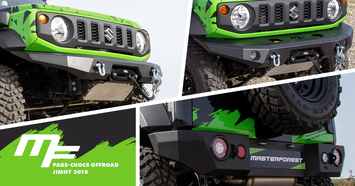 Masterforest Suzuki Pare chocs pour le nouveau Jimny