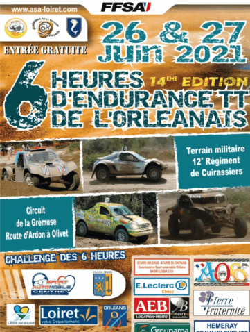 6H d’Orléans Championnat Endurance TT 14e édition ce week end