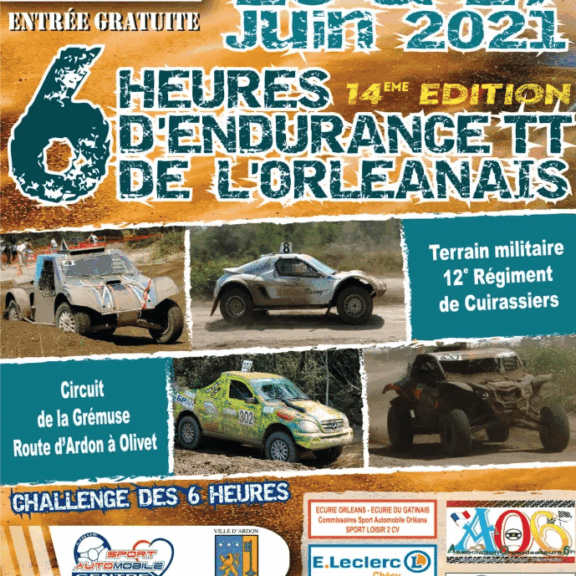6H d’Orléans Championnat Endurance TT 14e édition ce week end