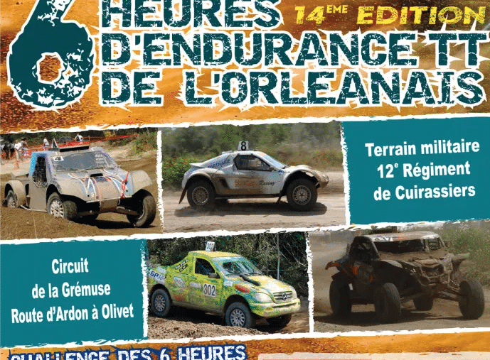 6H d’Orléans Championnat Endurance TT 14e édition ce week end