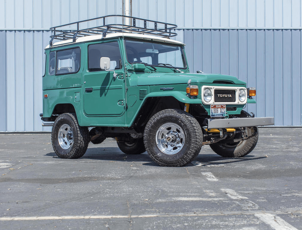 Toyota Le Land Cruiser de Tom Hanks aux enchères
