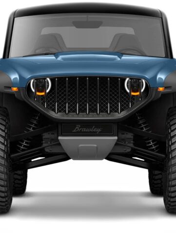 Vanderhall le Brawley tout terrain Electrique Like a Jeep From The Future !
