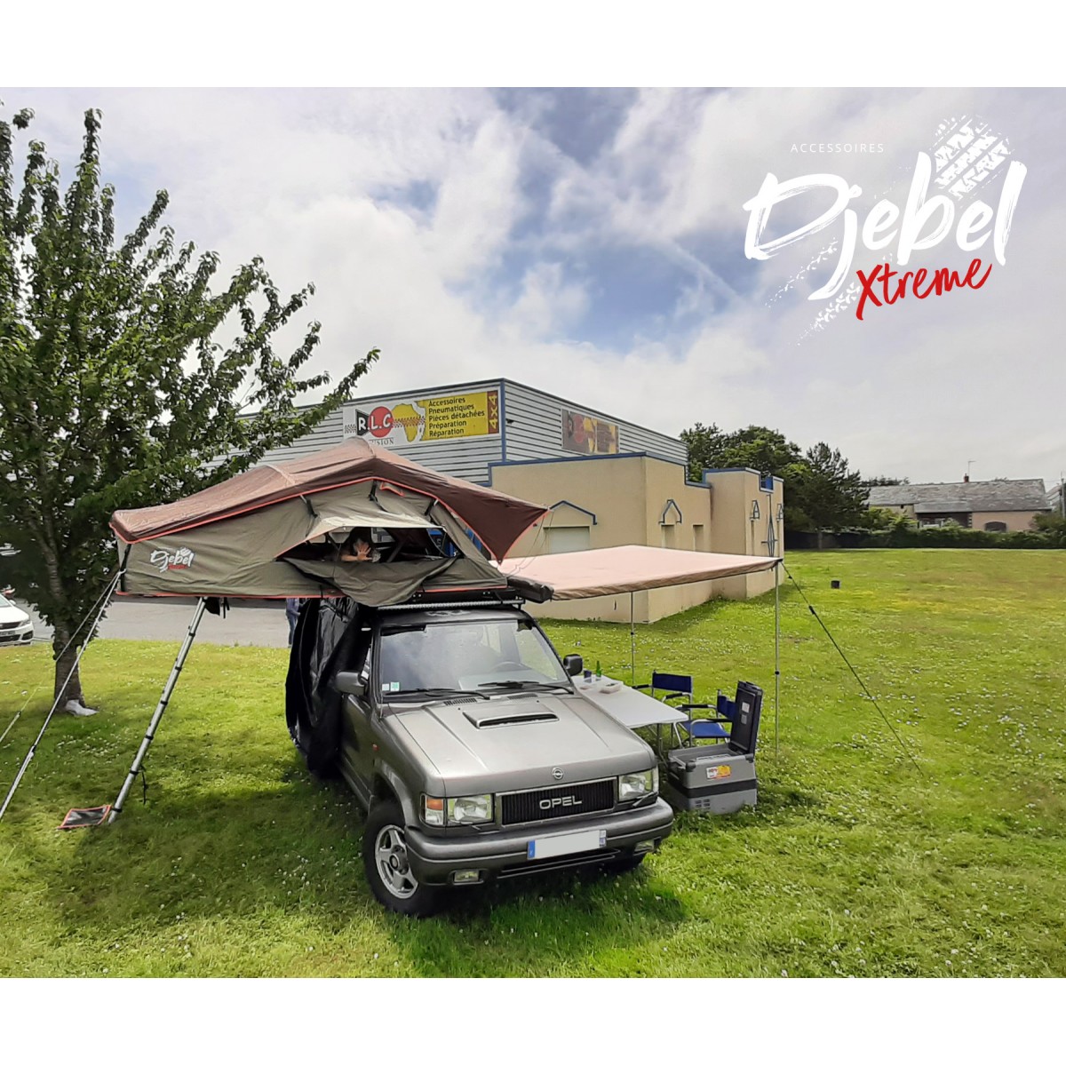 RLC Diffusion Tente de toit DJEBEL Xtreme ALASKA