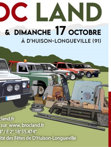 Broc’Land 2021 Marché aux puces 100% Land Rover