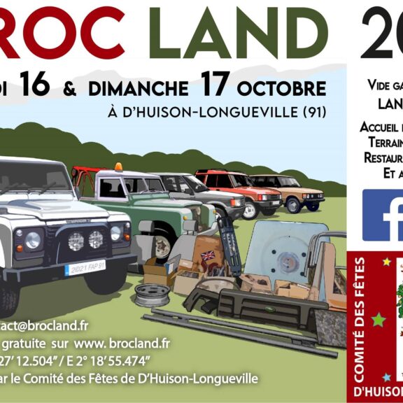 Broc’Land 2021 Marché aux puces 100% Land Rover