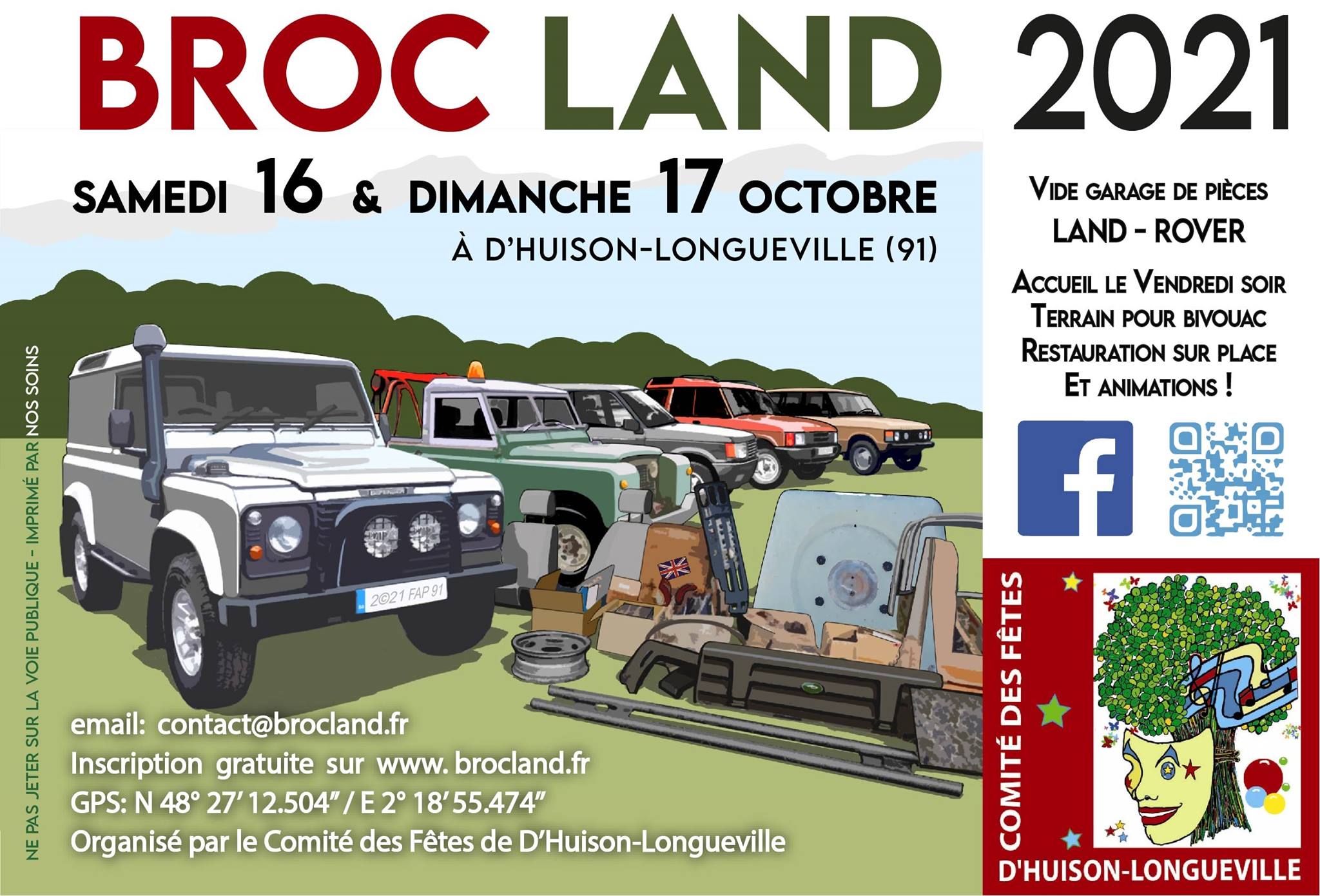 Broc’Land 2021 Marché aux puces 100% Land Rover