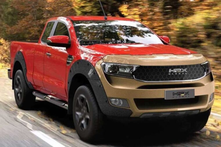 H2X Global Présente son Ford Ranger à Hydrogène