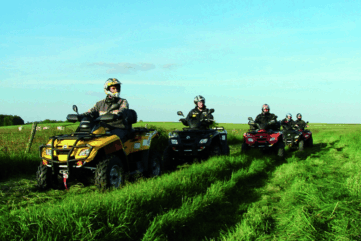 Quad balade dans la Marne Une idée pour les vacances