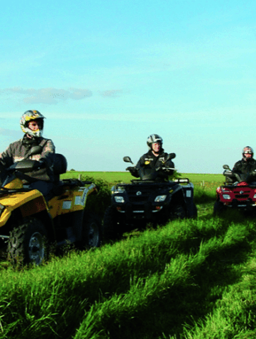 Quad balade dans la Marne Une idée pour les vacances
