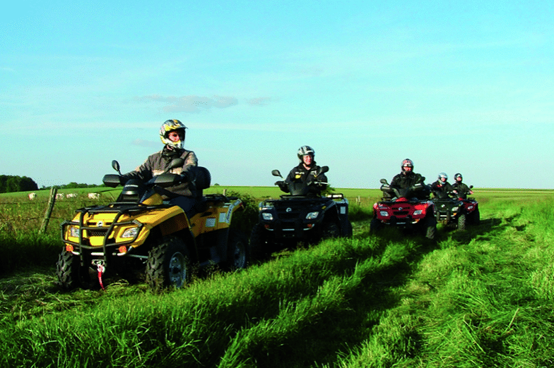 Quad balade dans la Marne Une idée pour les vacances