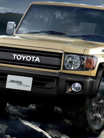 Toyota Land cruiser - 70 ans Inusable même si l’on s’en sert !