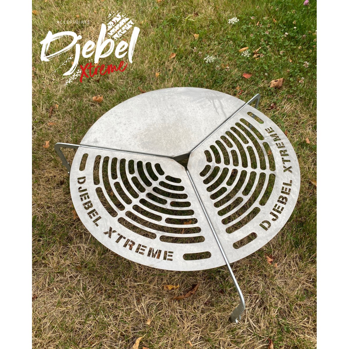 Djebel Xtrem Barbecue inox Dans la roue de secours