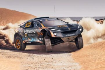 GCK e-Blast H2 Dakar 2024 Premières images dans les dunes !