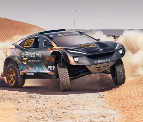 GCK e-Blast H2 Dakar 2024 Premières images dans les dunes !