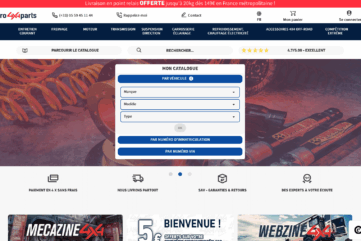 Euro4x4parts fait peau neuve Le nouveau site est opérationnel