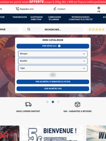 Euro4x4parts fait peau neuve Le nouveau site est opérationnel