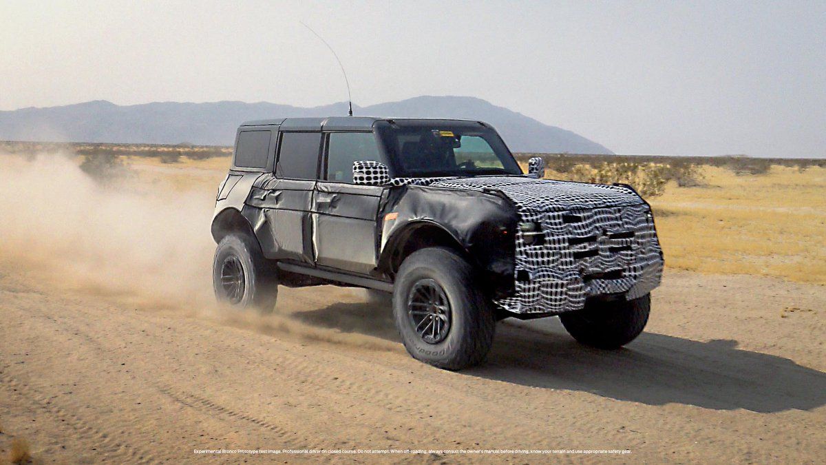 Ford Un Bronco version Raptor