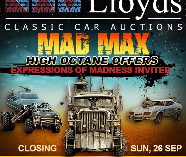 Mad Max les bolides du film aux enchères 13 monstres délirants