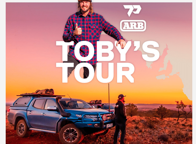 ARB L’Australie avec Toby Price L’Outback avec le champion moto