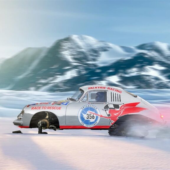 Une Porsche 356 pour l’Antarctique Pas Hibernatus le projet "Projet 356 World Rally" !