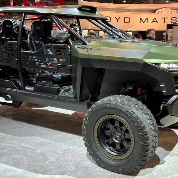 Le Chevrolet Beast Concept le 4x4 le plus terrifiant du SEMA