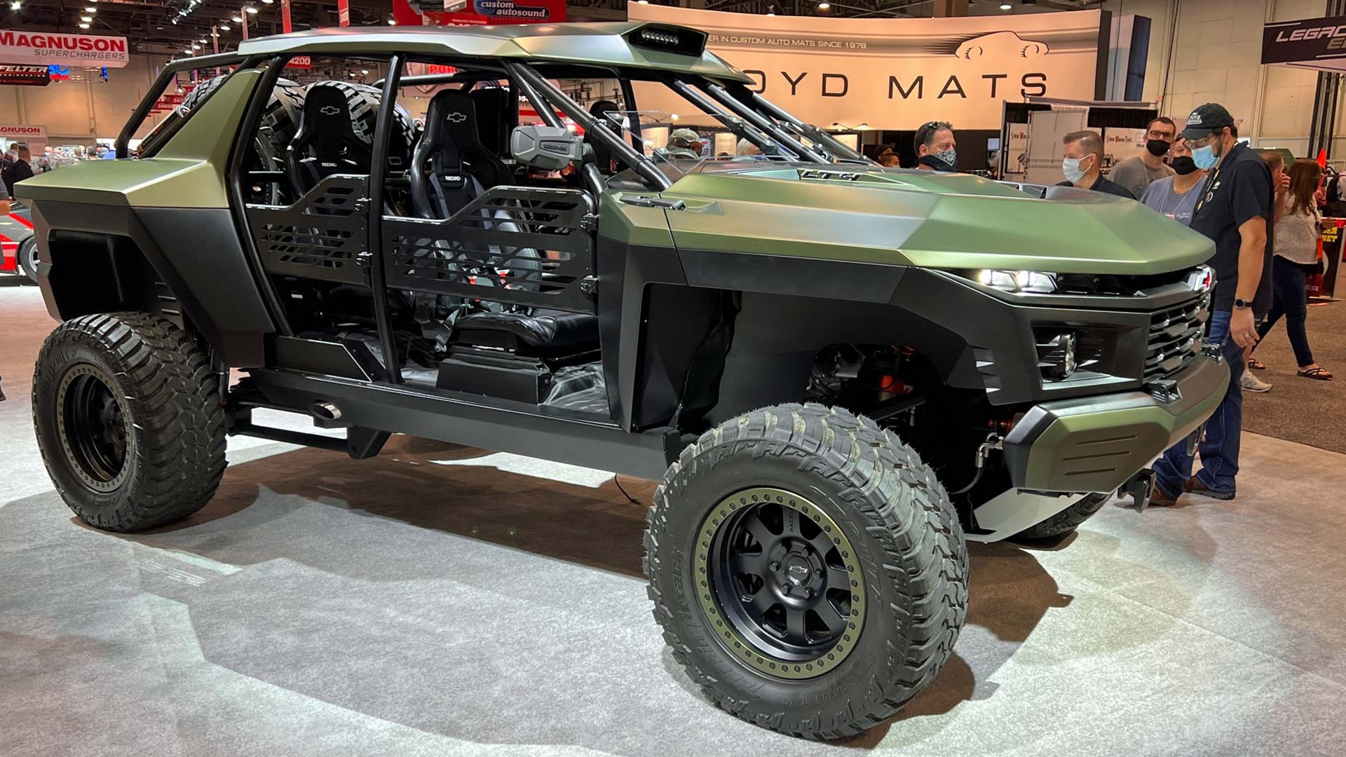 Le Chevrolet Beast Concept le 4x4 le plus terrifiant du SEMA