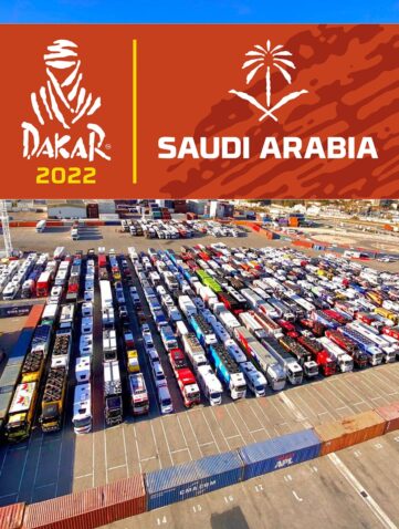 Dakar 2022 embarquement immédiat Marseille-Jeddah pour les véhicules