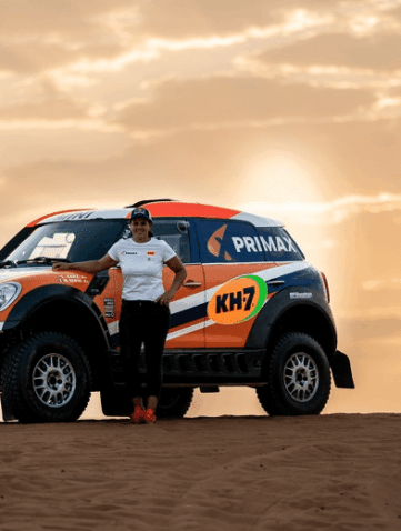 Laia Sanz Dakar 2022 sur Mini ALL4 De la moto aux 4 roues motrices