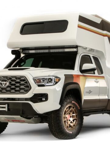 Toyota Tacozilla Le camping-car Hippie chic