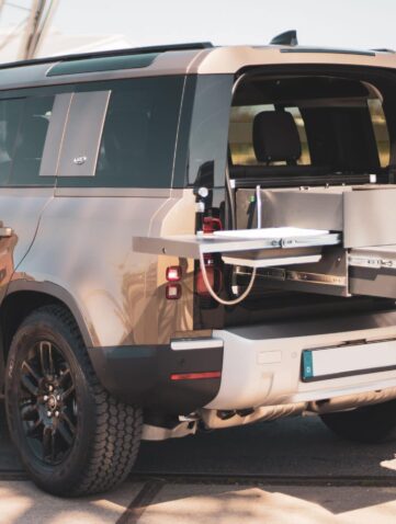 Black Label Campingbox Ello pour Defender 110 Confort comme à la maison