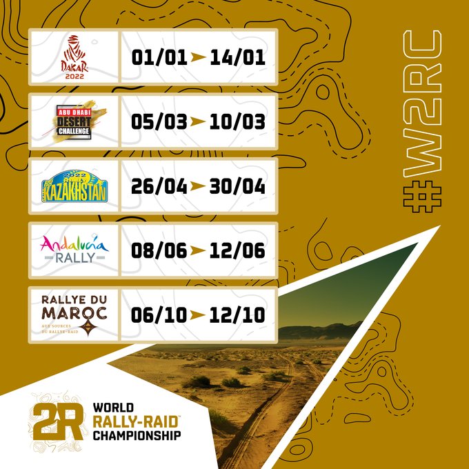 Le Rallye Raid devient Championnat FIA #W2RC