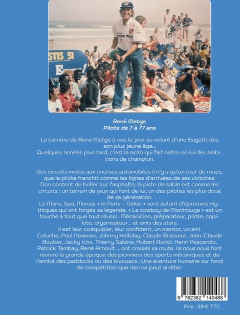 René Metge…Le livre Pilote de 7 à 77 ans