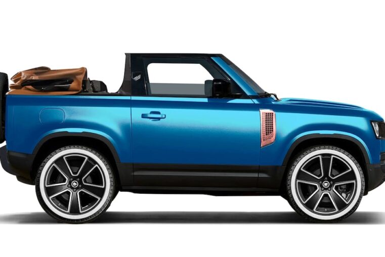Land Rover Defender 90 cabriolet ! Heritage Customs enlève le haut