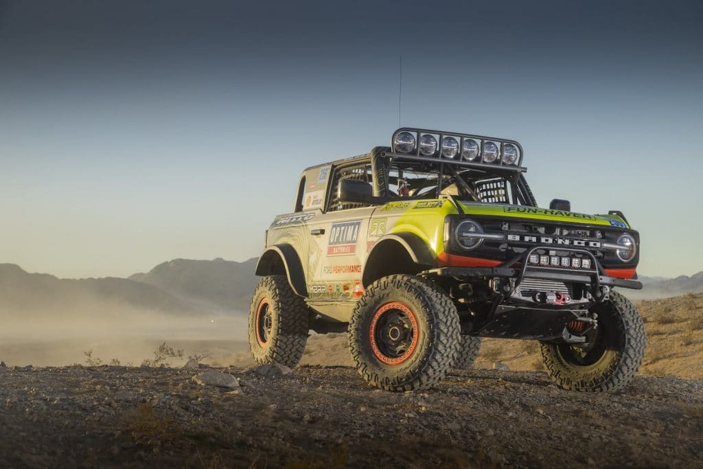 Les Ford Bronco sur le podium du KOH ! Bronco domine la classe Stock Racing Ultra4 