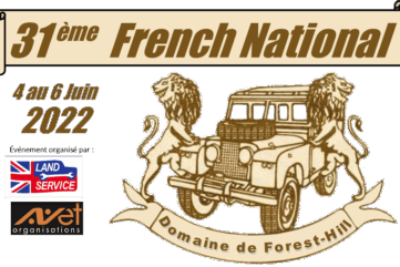 French National 2022 à Forest Hill Le Meeting Land Rover Tricolore