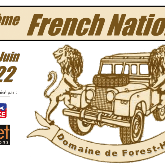 French National 2022 à Forest Hill Le Meeting Land Rover Tricolore