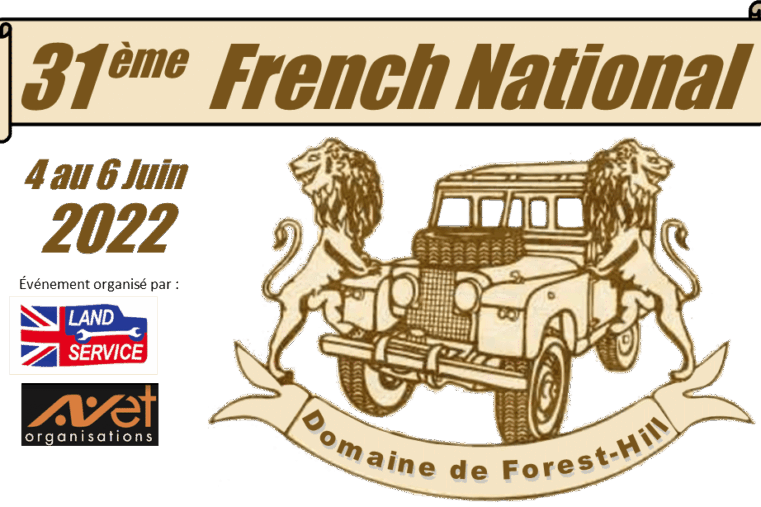 French National 2022 à Forest Hill Le Meeting Land Rover Tricolore