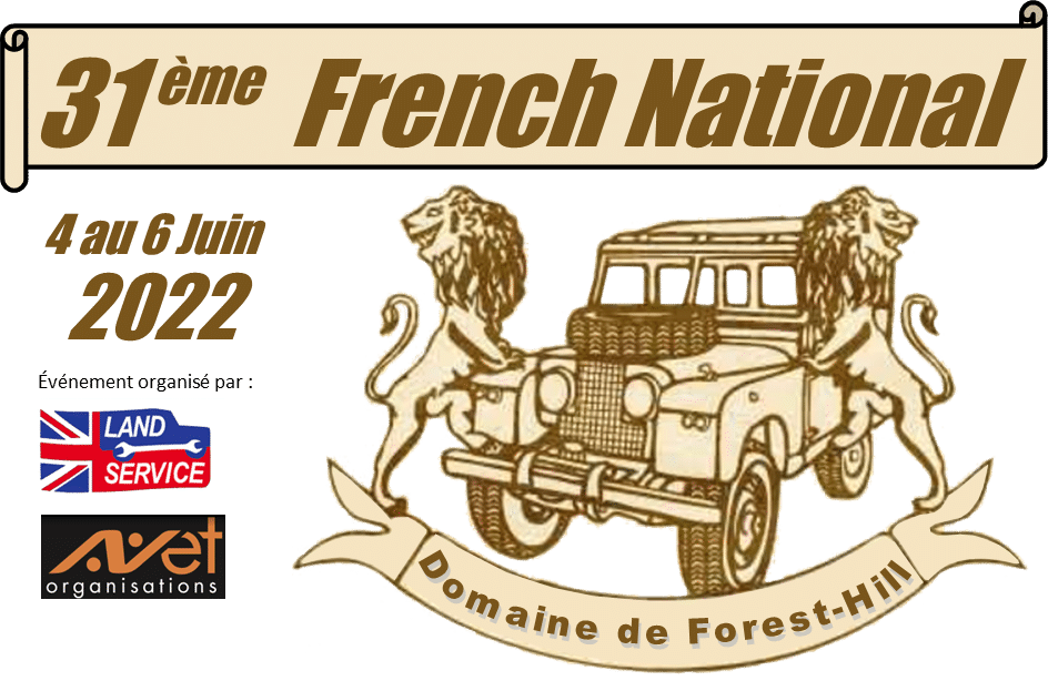 French National 2022 à Forest Hill Le Meeting Land Rover Tricolore