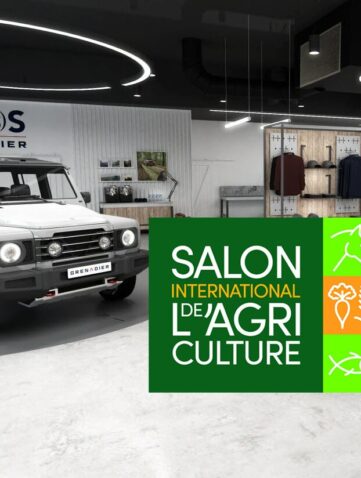 Inoes Grenadier au salon de l’agriculture L’utilitaire sur son territoire !