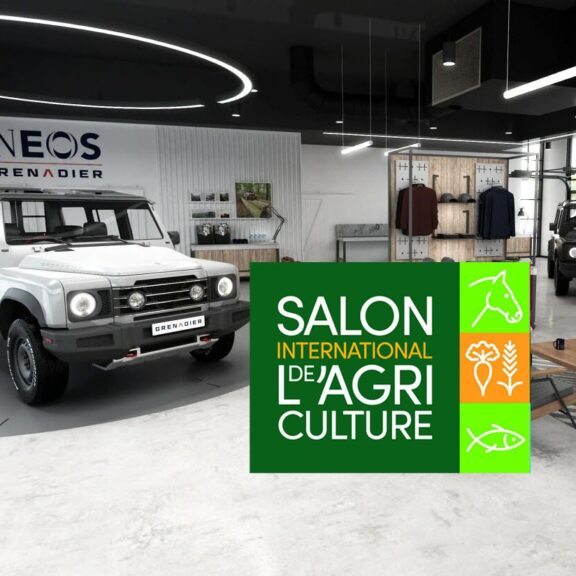 Inoes Grenadier au salon de l’agriculture L’utilitaire sur son territoire !